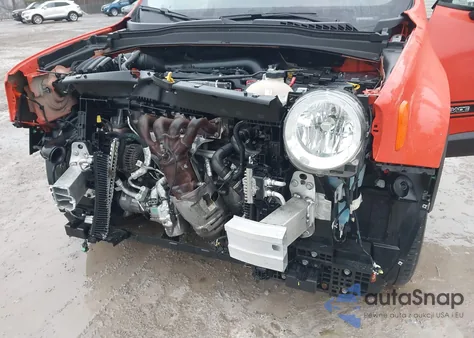 2017 Jeep Renegade Altitude Fwd from USA, damaged, VIN ZACCJABB0HPF11308